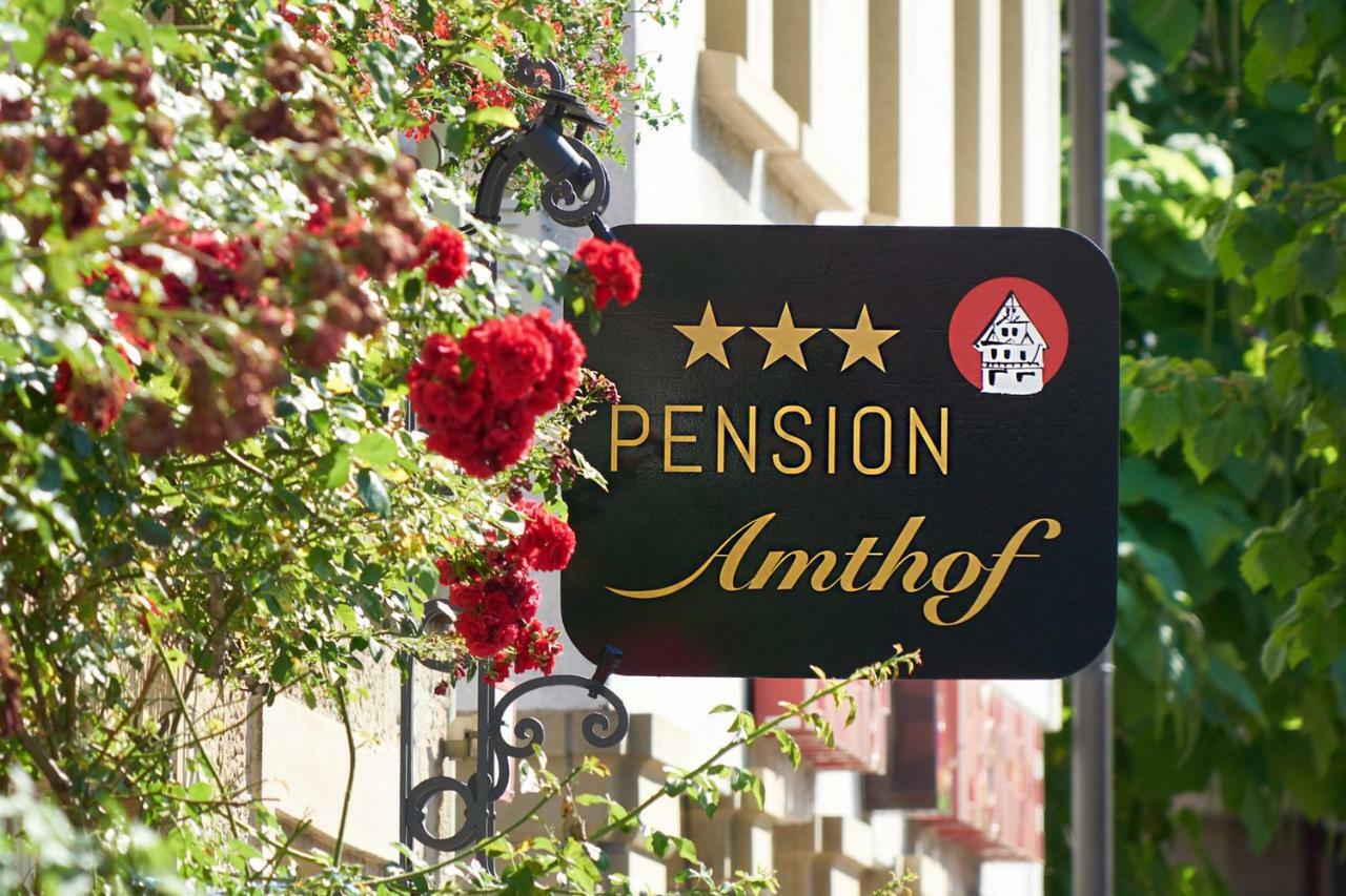 奥伯德尔丁根 Pension Amthof酒店 外观 照片